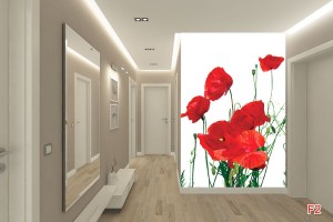 Фототапети прекрасни червени макове 2