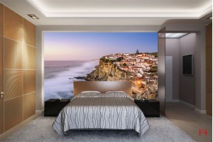 Фототапети морски изглед крайбрежие град Синтра
