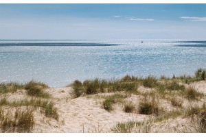Фототапет морски пейзаж на море панорама дюни