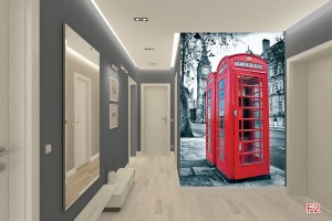 Фототапети изглед от Лондон телефонна кабина