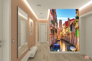 Фототапети колоритен канал във Венеция