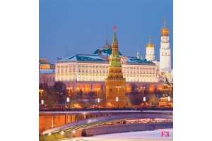 Фототапети красив изглед на Москва 