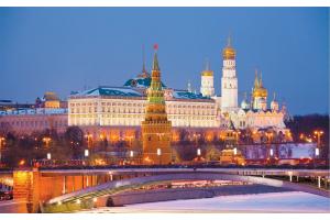 Фототапети красив изглед на Москва 