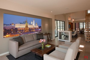 Фототапети красив изглед на Москва 