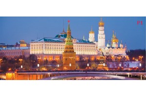 Фототапети красив изглед на Москва 