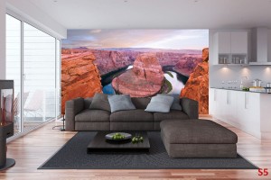 Фототапети внушителен изглед от Гранд Каньон