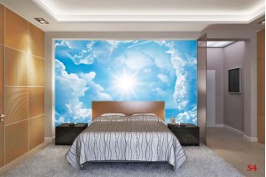 Фототапет синьо небе с облаци 2 Фототапет синьо небе с облаци 2