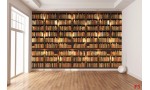 Фототапети библиотека със стари книги перфектна реалност