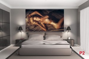 Фототапети голо женско тяло в кафява гама