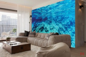 Фототапети морско подводно дъно красива гледка