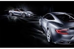 Фототапет осветени спортни автомобили