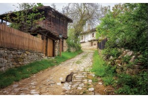 Фототапети стари селски автентични български къщи