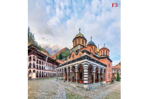 Фототапет панорамен изглед от България -Рилски манастир