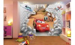 детски фототапет маккуин колите тухлена стена