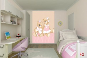 Фототапети рисувани мечета в 2 цвята