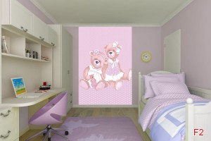 Фототапети рисувани мечета в 2 цвята